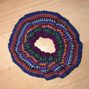 Embroidered Scrunchie